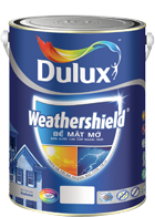 Dulux Weathershield cho bề mặt mờ